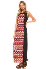 Women's Sleeveless Color Block Maxi Dress Dresses / Maxi - Tophatter Daily Deals