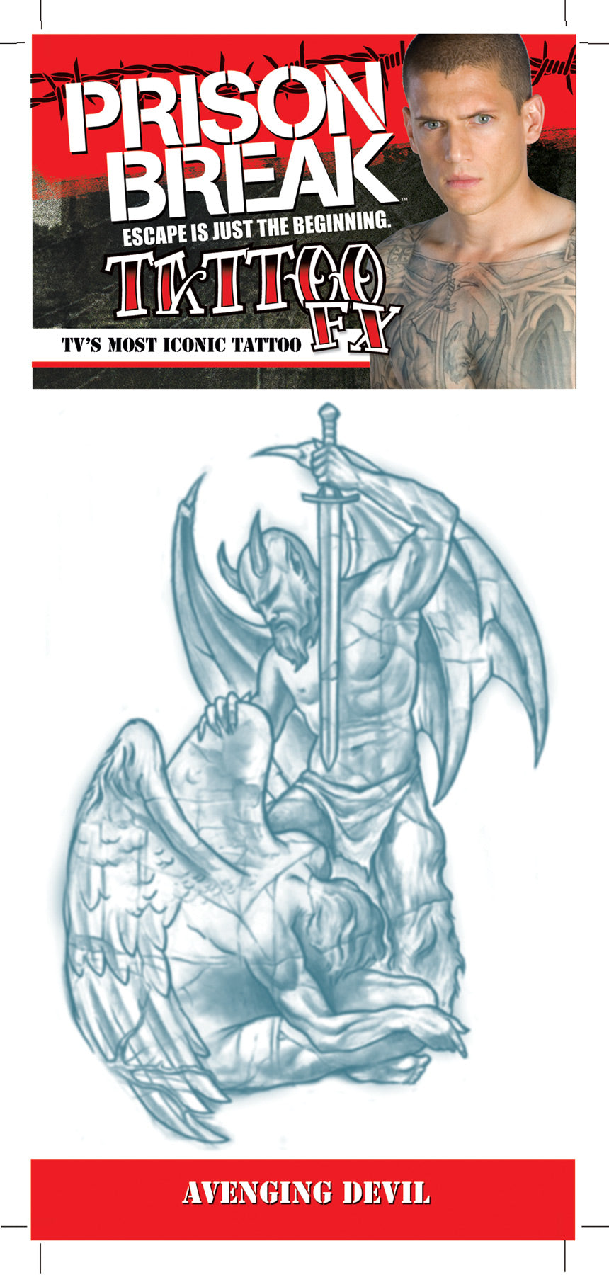 Prison Break Avenging Devil Costume Accessories - Tophatter Daily Deals