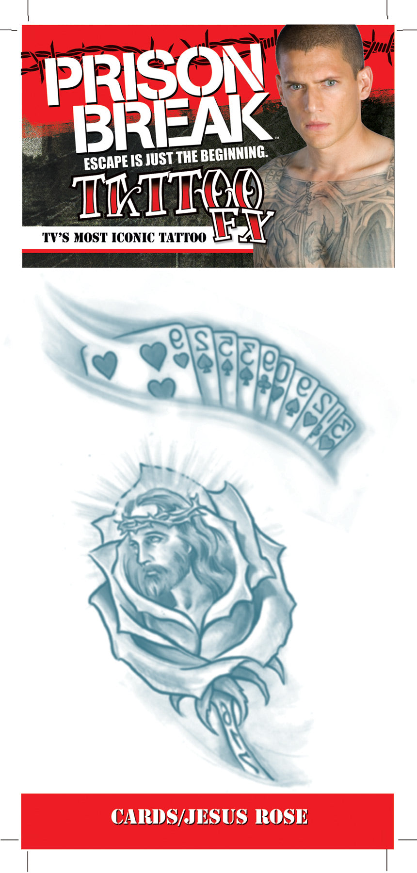 Prison Break Jesus Rose Cards Costume Accessories - Tophatter Daily Deals