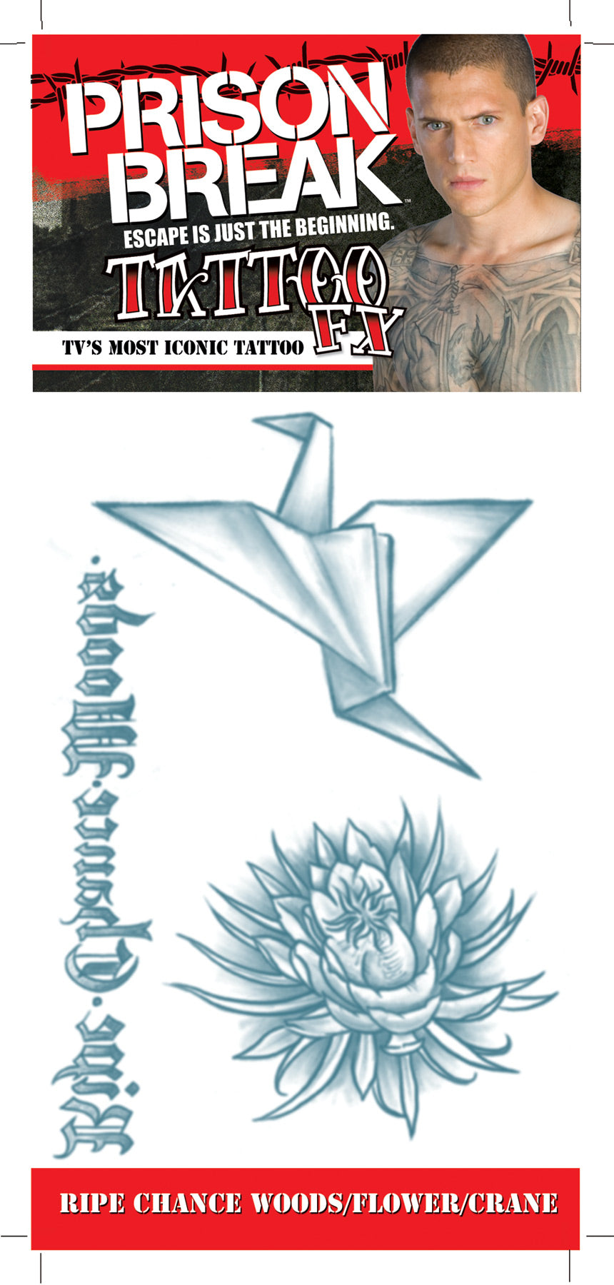 Prison Break Woods Flower Crane Costume Accessories - Tophatter Daily Deals