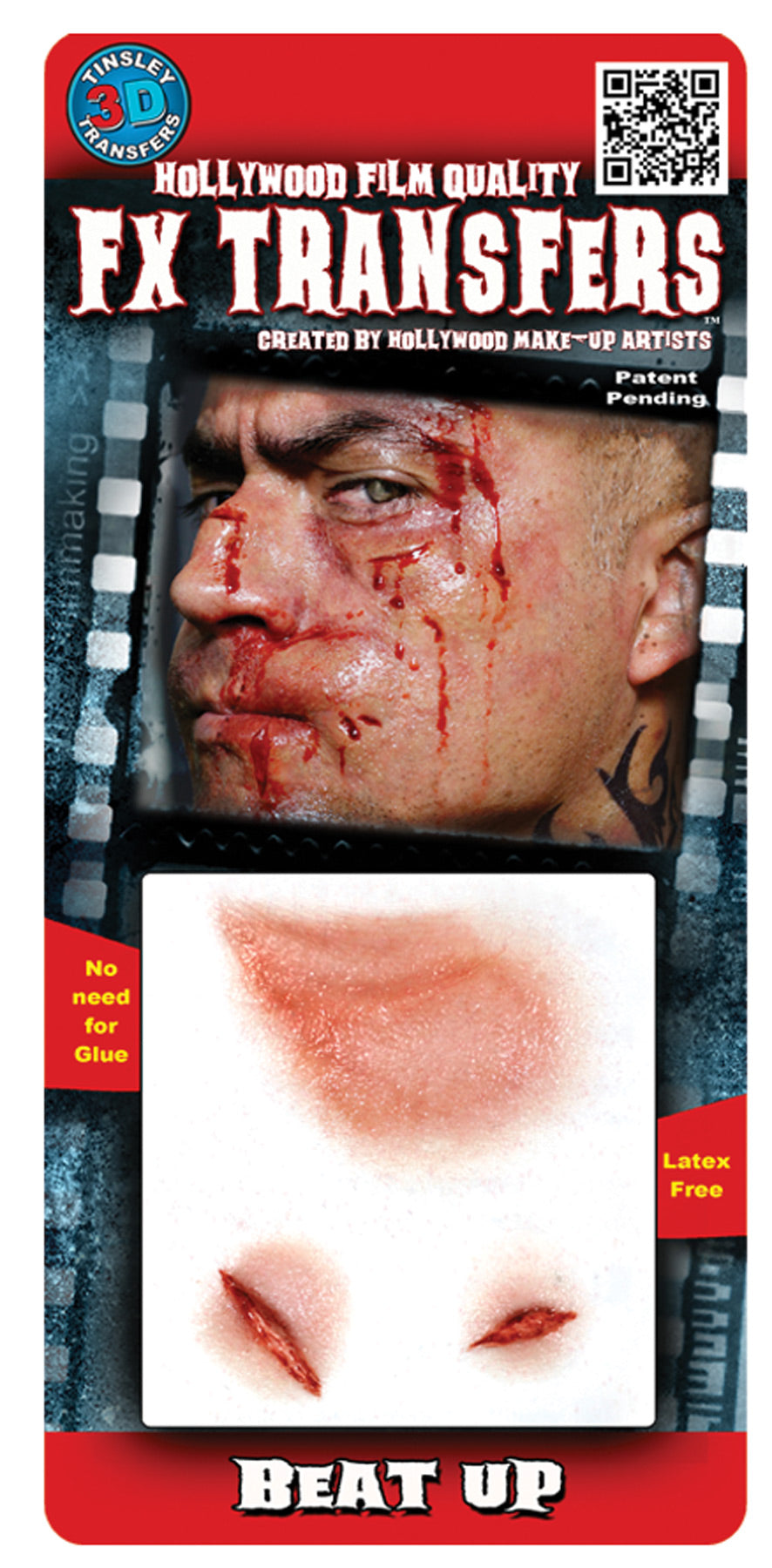 Beat Up - 3D FX Transfers Special Effects Makeup - Tophatter Daily Deals