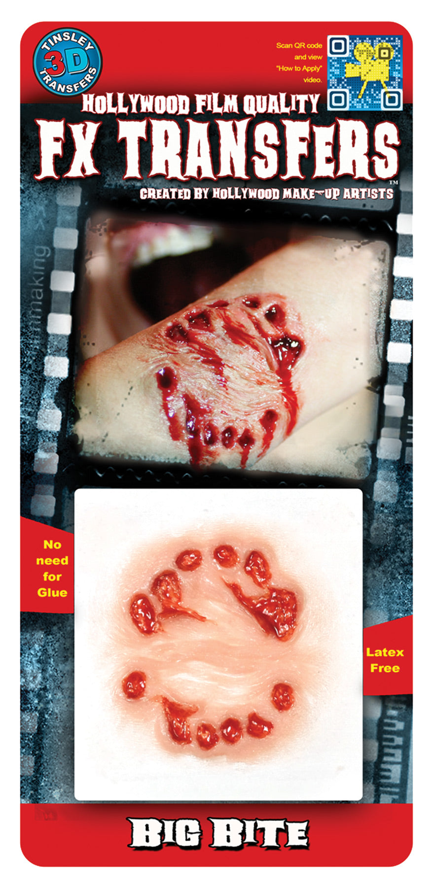 Big Bite - 3D FX Transfers Special Effects Makeup - Tophatter Daily Deals