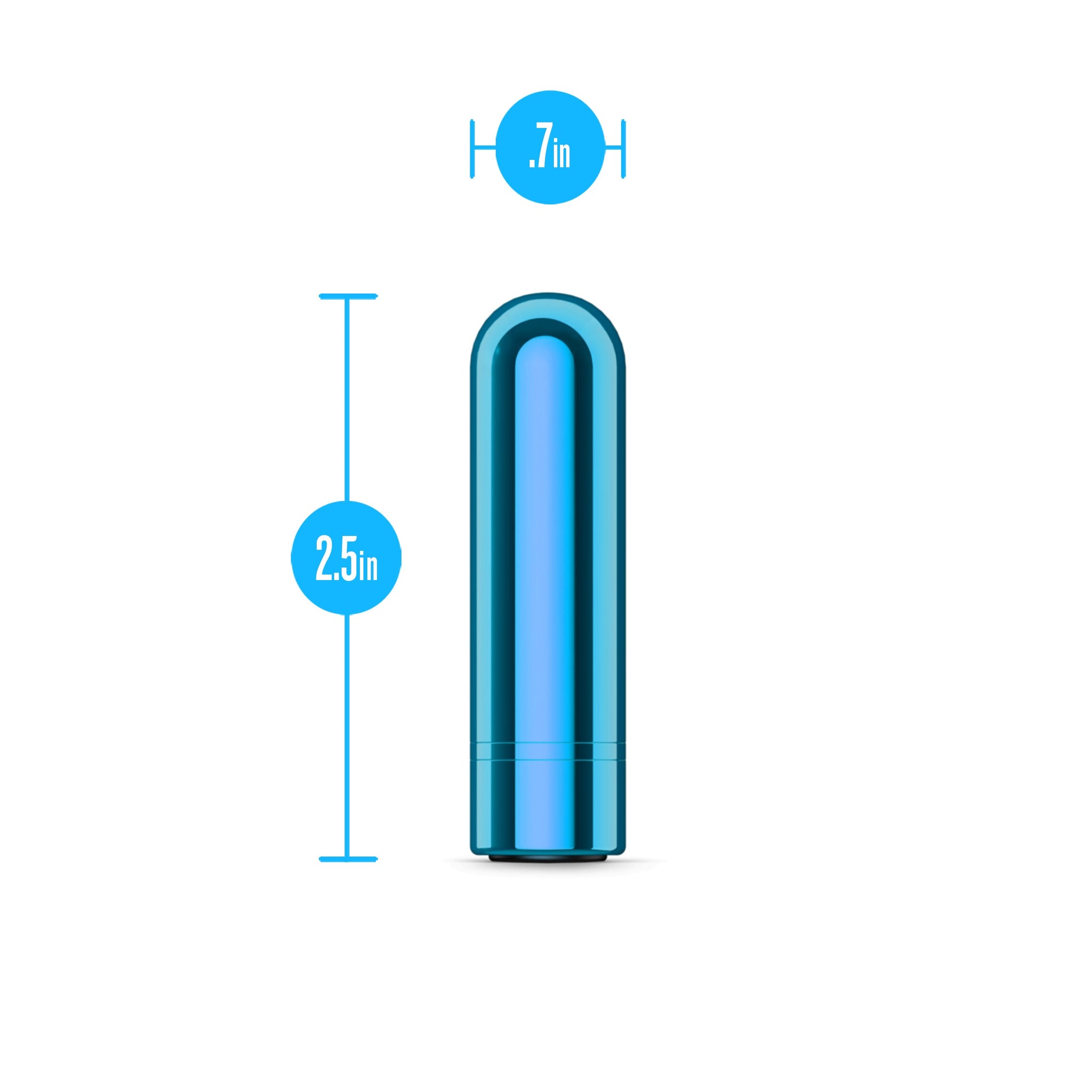 Kool Vibes Mini Bullet Vibrator Blueberry > Vibrators > Mini Vibrators - Tophatter Daily Deals