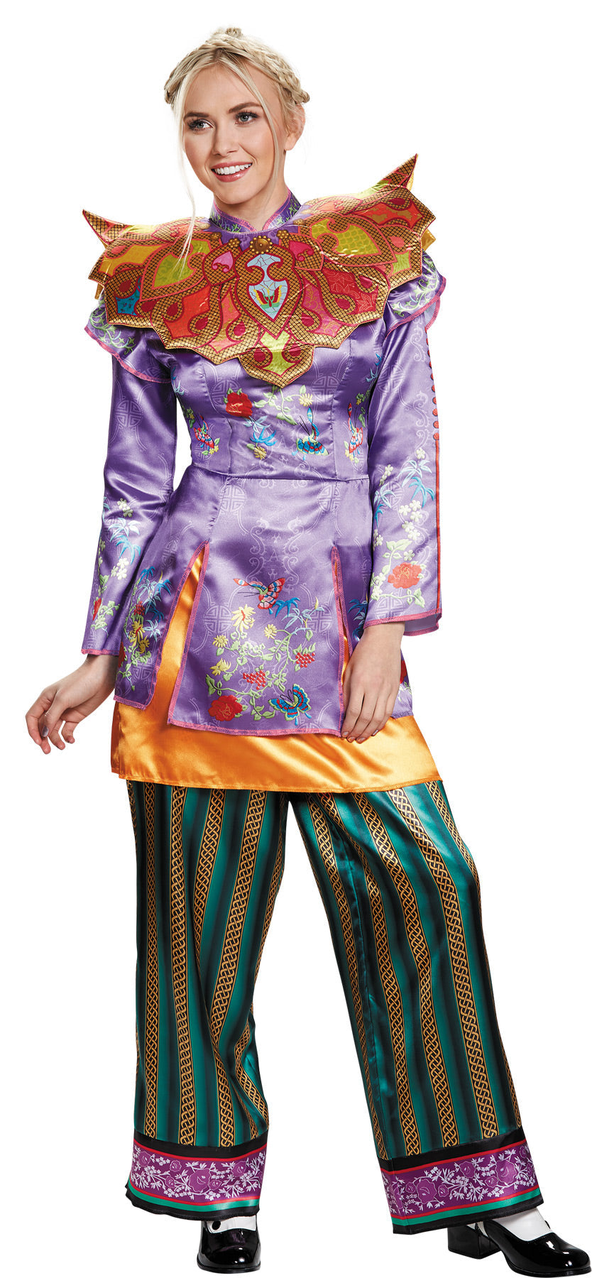 Women's Alice Asian Look Deluxe Costume - Alice Through The Looking Glass Movie Womens Halloween Costumes - Tophatter Daily Deals
