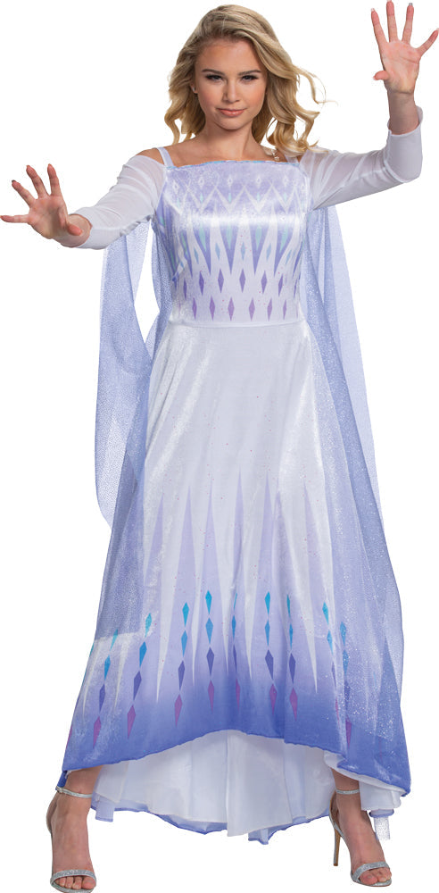 Women's Elsa S.E.A. Deluxe Costume Womens Halloween Costumes - Tophatter Daily Deals