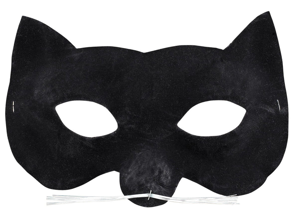 Women's Velvet Cat Eye Mask Halloween Masks - Tophatter Daily Deals