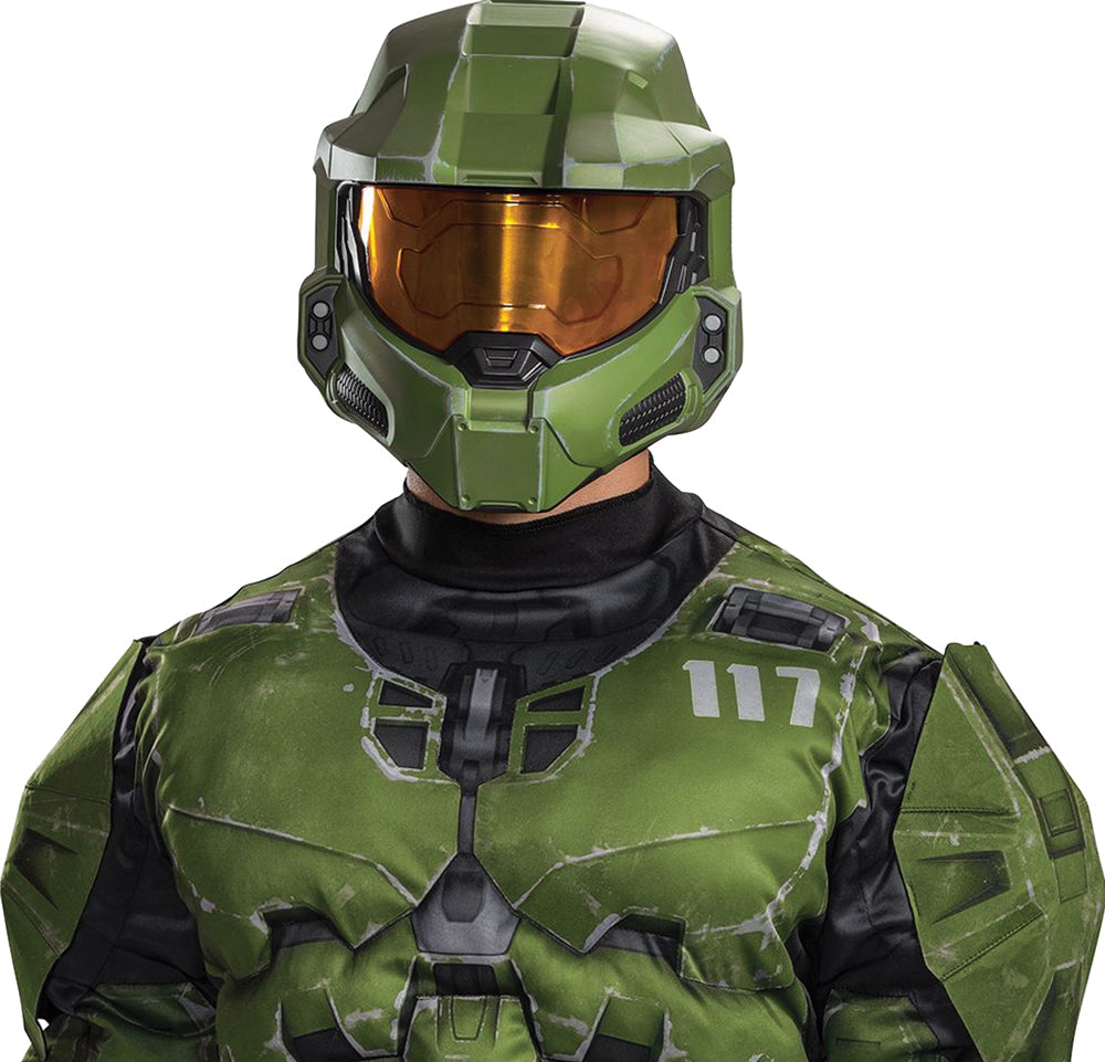 Master Chief Infinite Full Helmet - Adult Halloween Hats & Headpieces - Tophatter Daily Deals