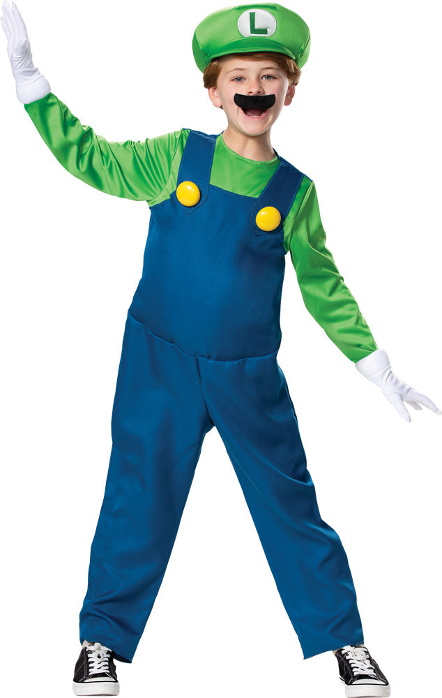 Luigi Deluxe Child Halloween & Party Essentials - Tophatter Daily Deals