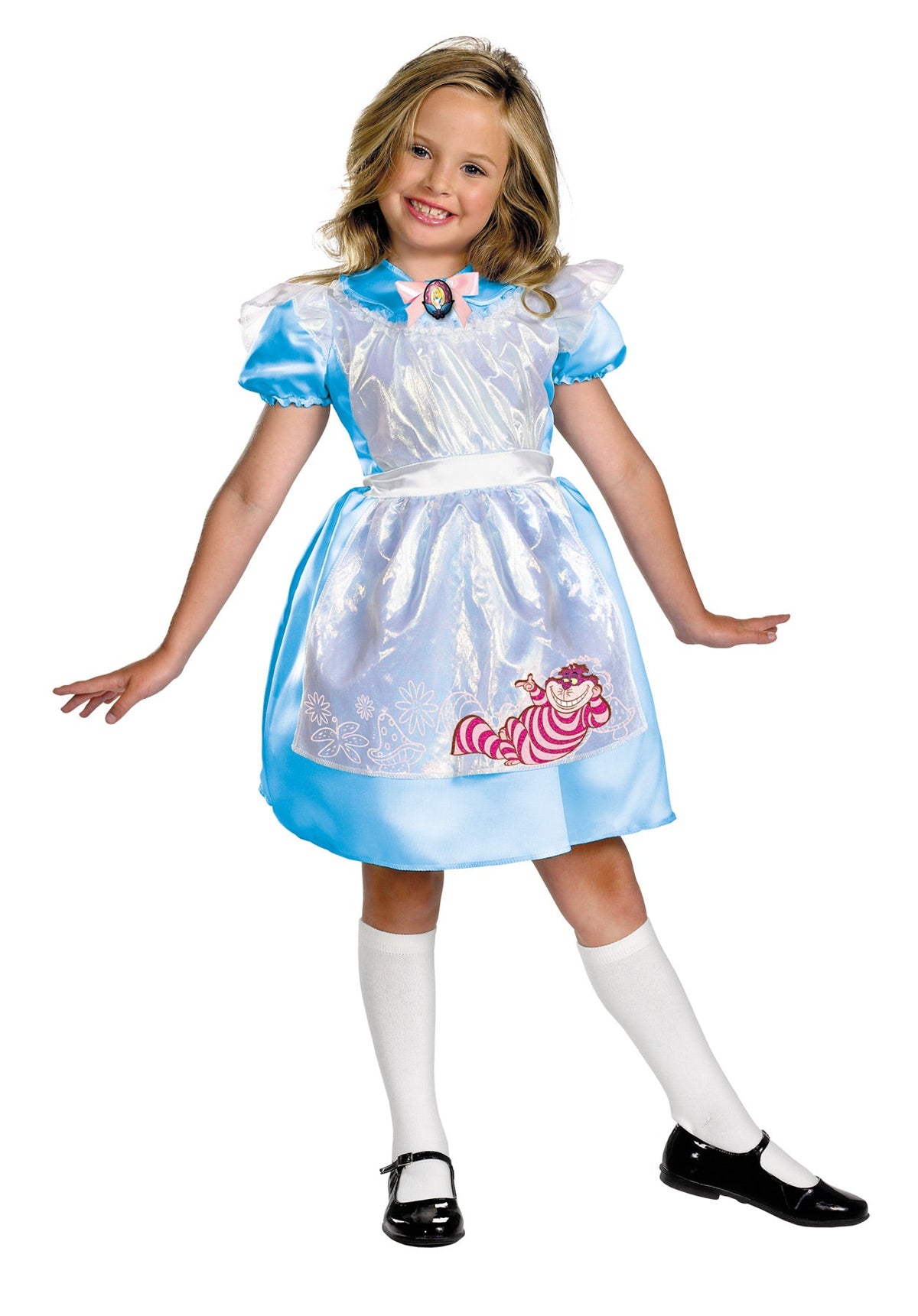 Girl's Alice Classic Costume - Alice in Wonderland Girls Halloween Costumes - Tophatter Daily Deals