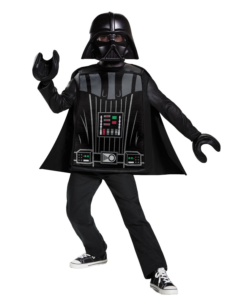 Boy's Darth Vader LEGO Classic Costume Boys Halloween Costumes - Tophatter Daily Deals