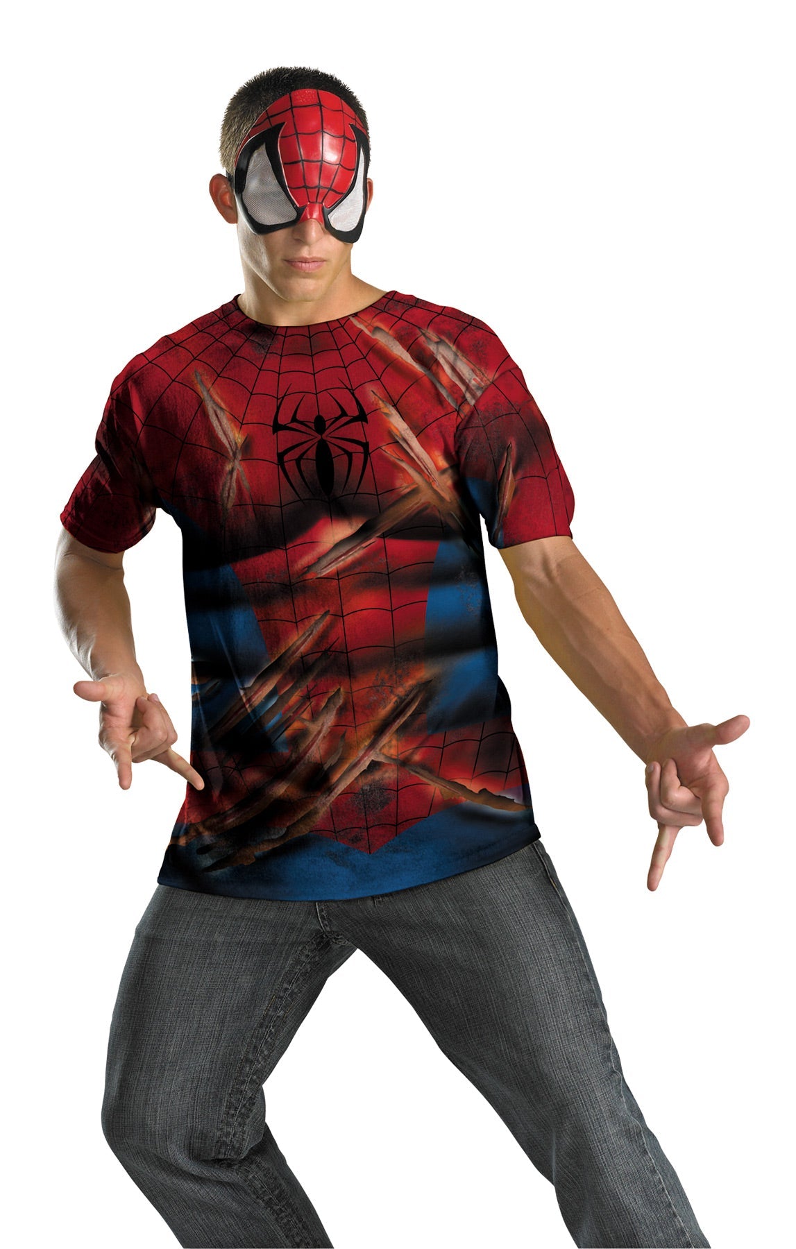 Teen Spider-Man Alternative Costume Halloween Spider Decorations - Tophatter Daily Deals