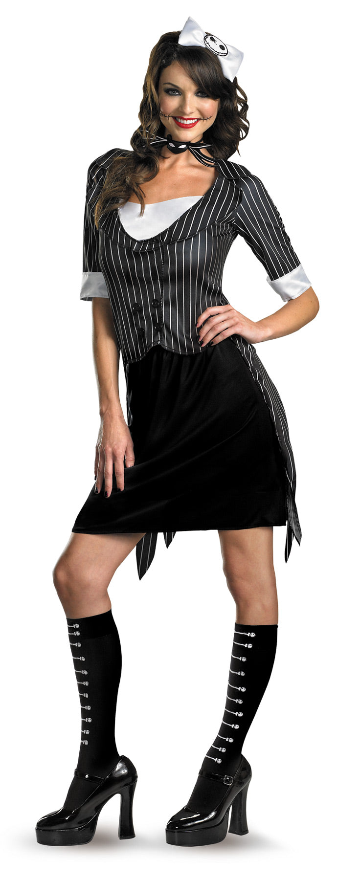 Women's Sassy Jack Skellington Costume - The Nightmare Before Christmas Christmas Decorations & Props - Tophatter Daily Deals