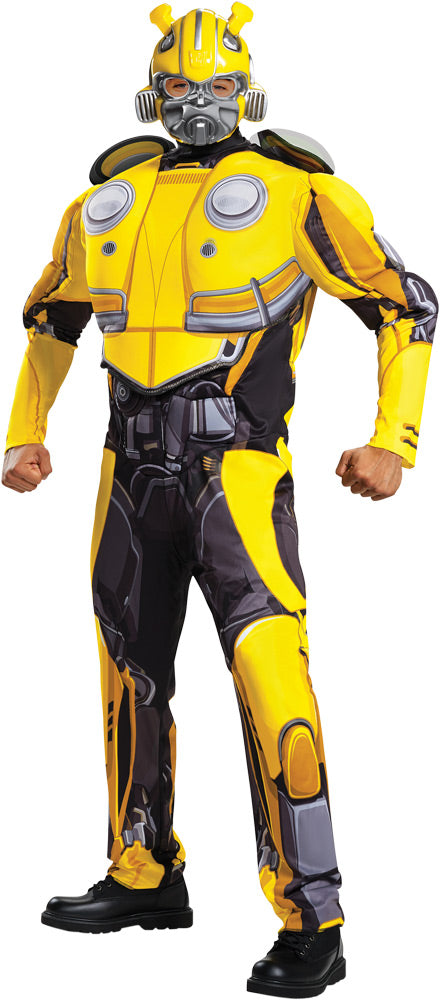 Men's Bumblebee Classic Muscle Costume - Transformers Movie – Tophatter ...