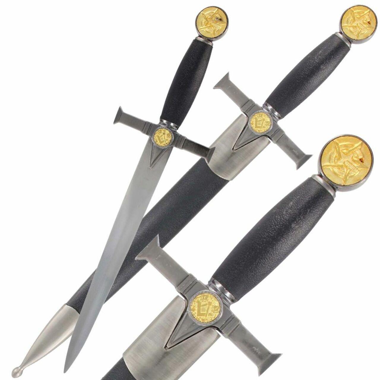 Masonic Blazing Star Ceremonial Dagger Knives - Tophatter Daily Deals