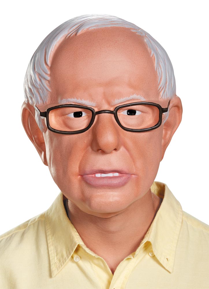 Bernie Sander Vacufrm 1/2 Mask Halloween Masks - Tophatter Daily Deals