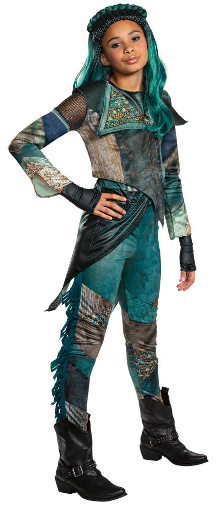 Girl's Uma Deluxe Costume - Descendants 3 Girls Halloween Costumes - Tophatter Daily Deals