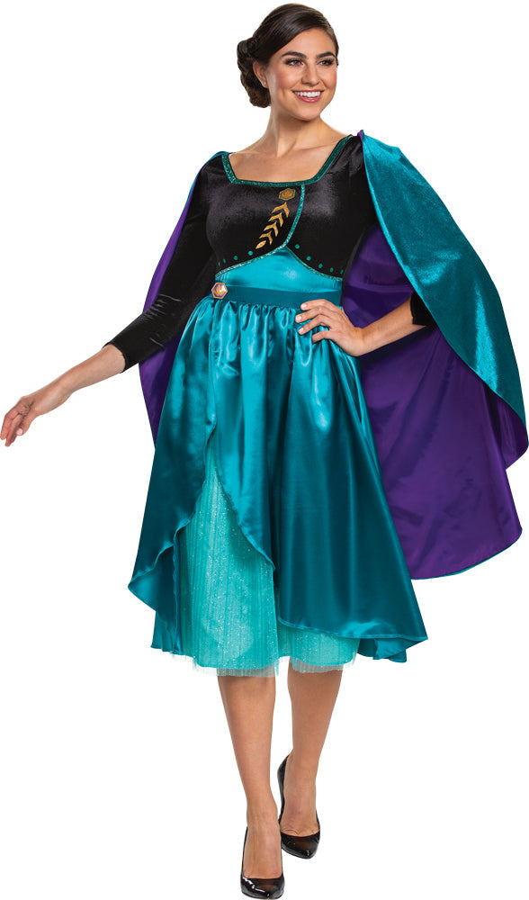 Women's Queen Anna Dress Deluxe Costume Womens Halloween Costumes - Tophatter Daily Deals