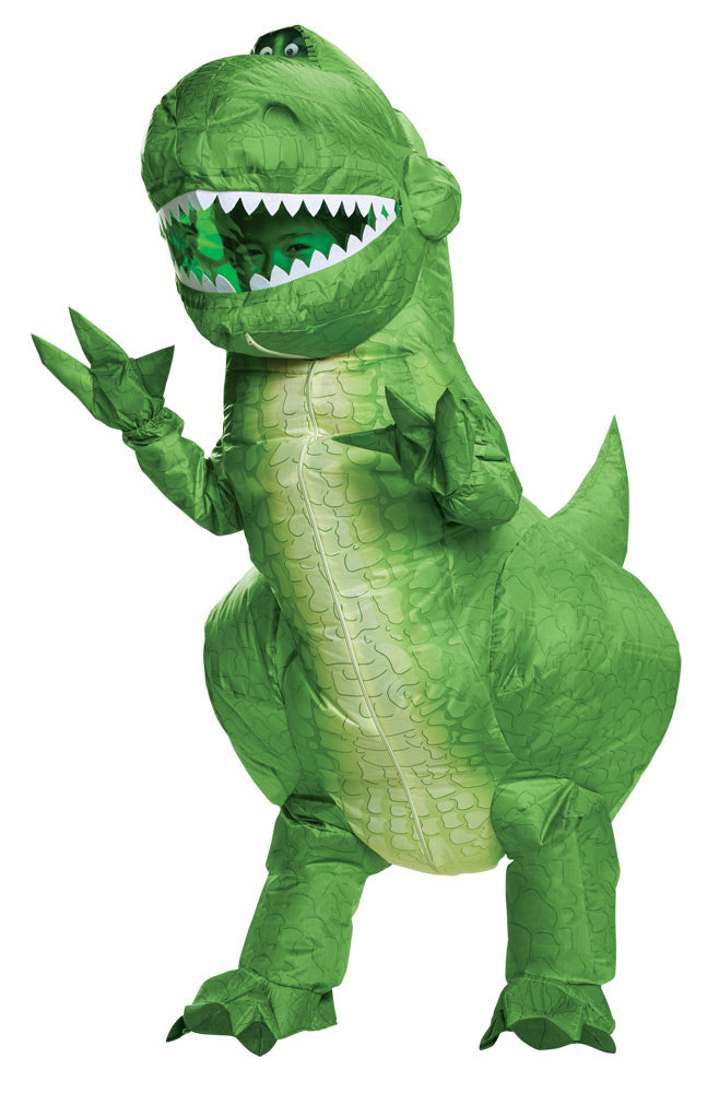Boy's Rex Inflatable Costume - Toy Story 4 Halloween Inflatable Decorations - Tophatter Daily Deals