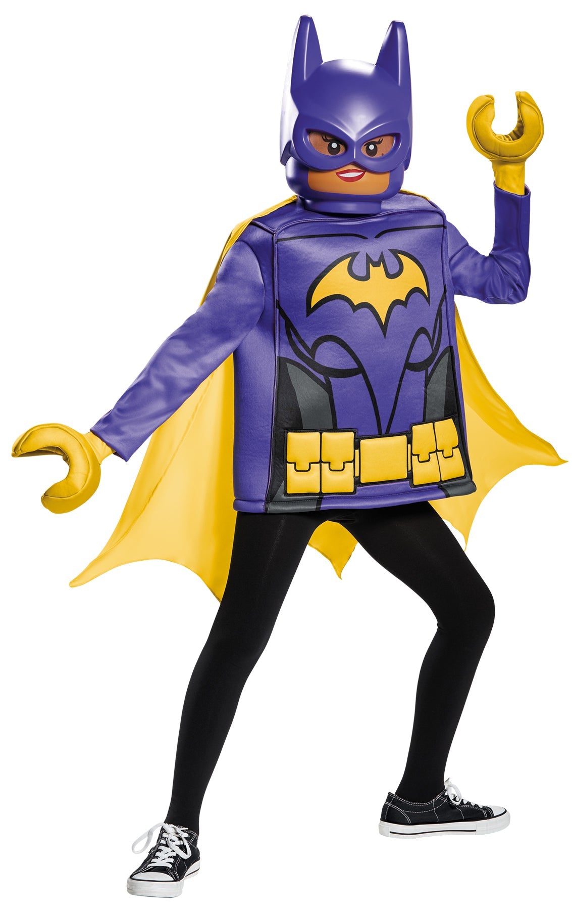 Girl's Batgirl Lego Classic Costume - LEGO Batman Movie Girls Halloween Costumes - Tophatter Daily Deals
