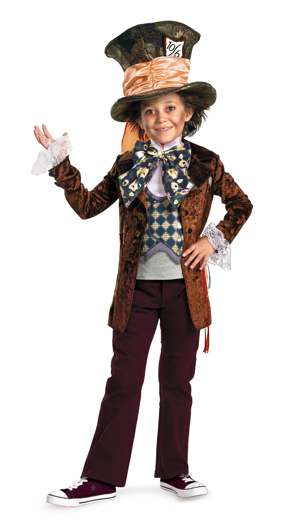 Boy's Mad Hatter Deluxe Costume - Alice In Wonderland Movie – Tophatter ...