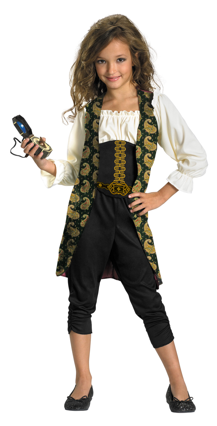 Girl's Angelica Classic Costume - Pirates of the Caribbean Girls Halloween Costumes - Tophatter Daily Deals