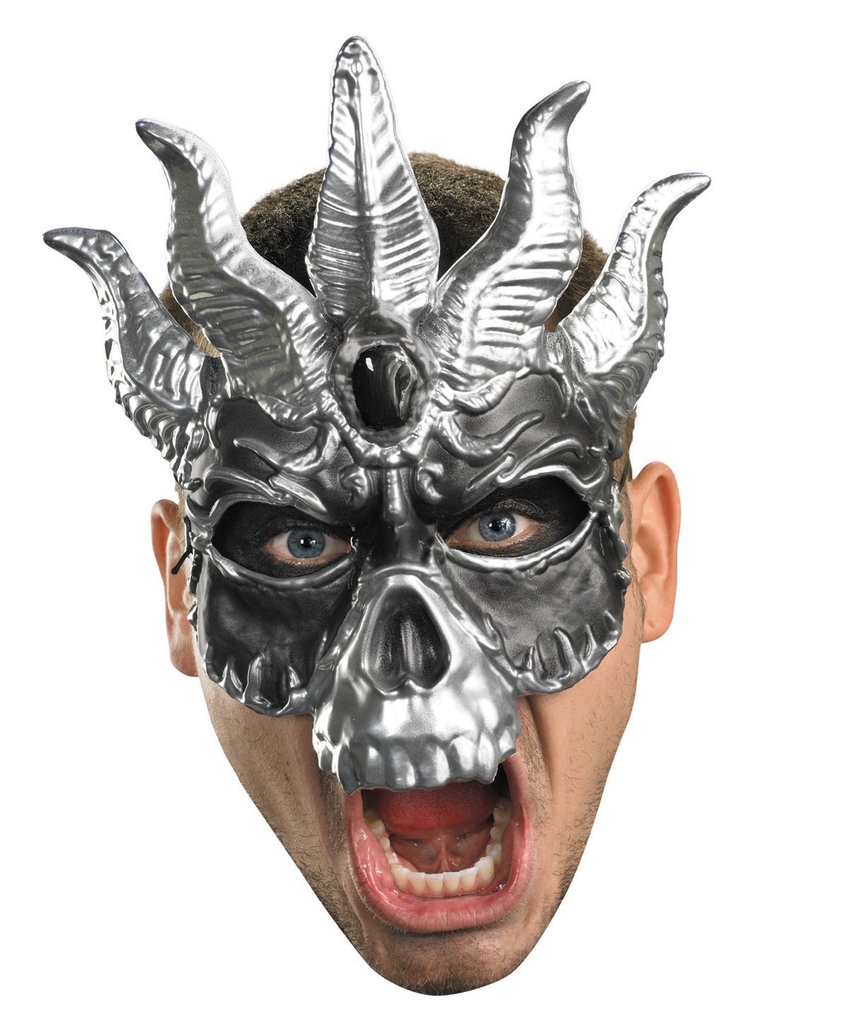 Men's Skull Masquerade Mask Halloween Skeleton Decorations - Tophatter Daily Deals