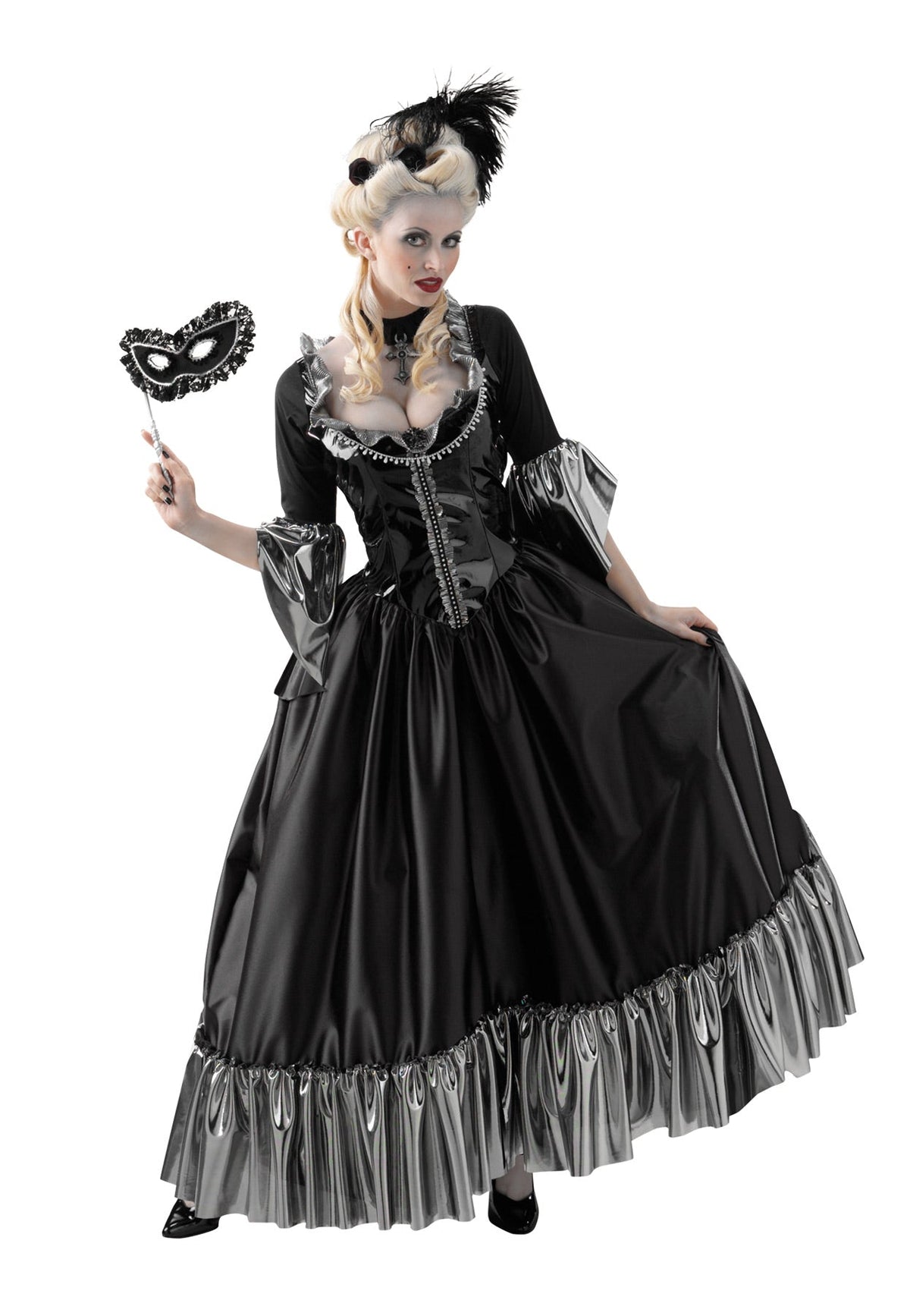 Women's Masquerade Queen Costume Halloween Masks - Tophatter Daily Deals