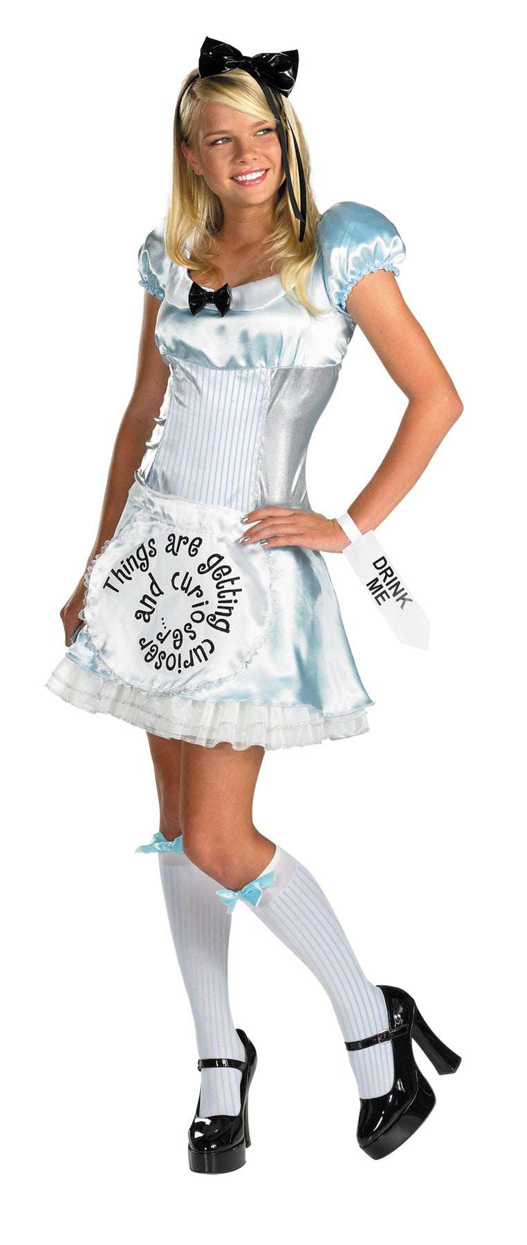 Women's Alice Costume - Alice in Wonderland Womens Halloween Costumes - Tophatter Daily Deals