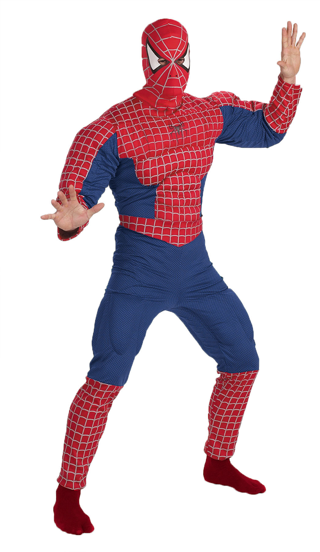 Men's Spider-Man Muscle Chest Costume – Tophatter's Inc.
