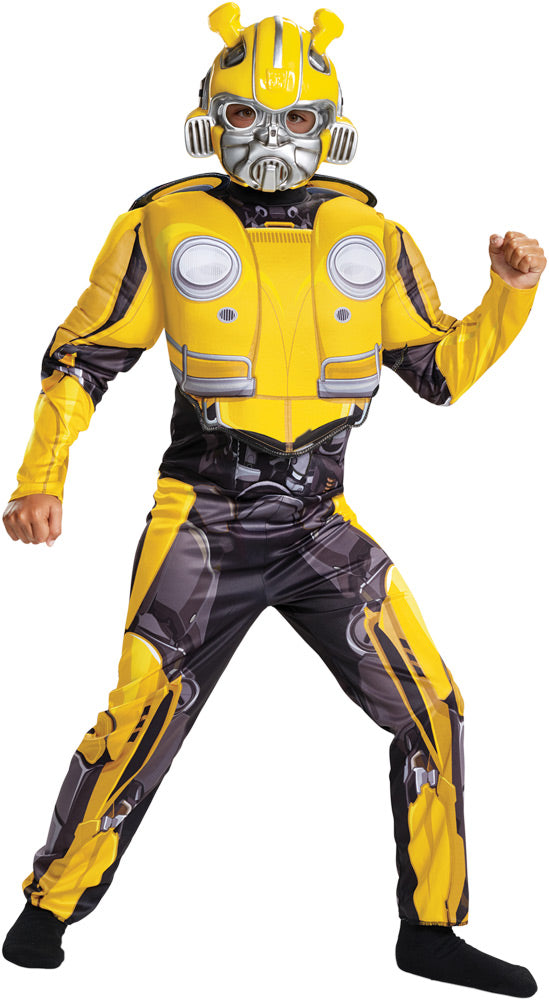Boy's Bumblebee Classic Muscle Costume - Transformers Movie – Tophatter ...