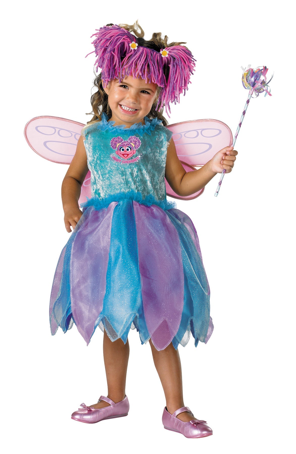 Girl's Abby Cadabby Deluxe Costume - Sesame Street Girls Halloween Costumes - Tophatter Daily Deals