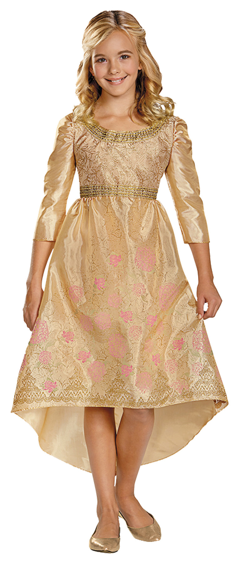 Girl's Aurora Coronation Gown Classic Costume - Maleficent Movie Girls Halloween Costumes - Tophatter Daily Deals
