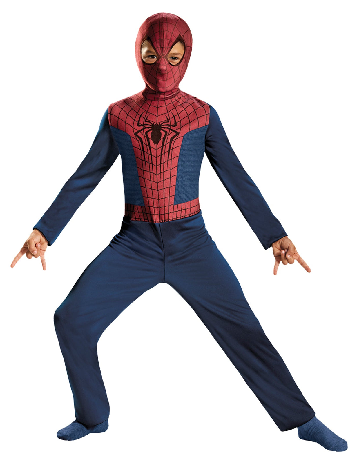 Boy's Spider-Man Basic Costume Halloween Spider Decorations - Tophatter Daily Deals