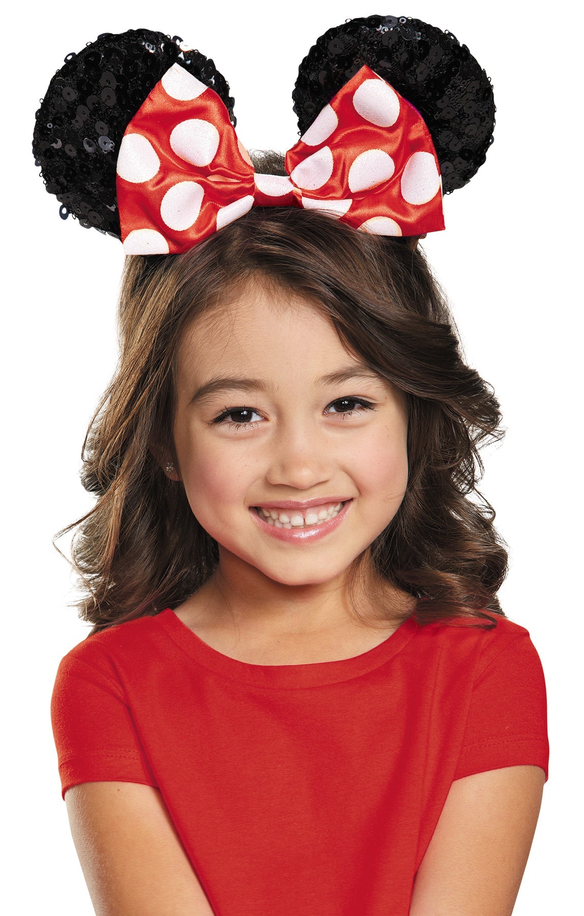 Minnie Red Sequin Ears Costume Accessories - Tophatter Daily Deals
