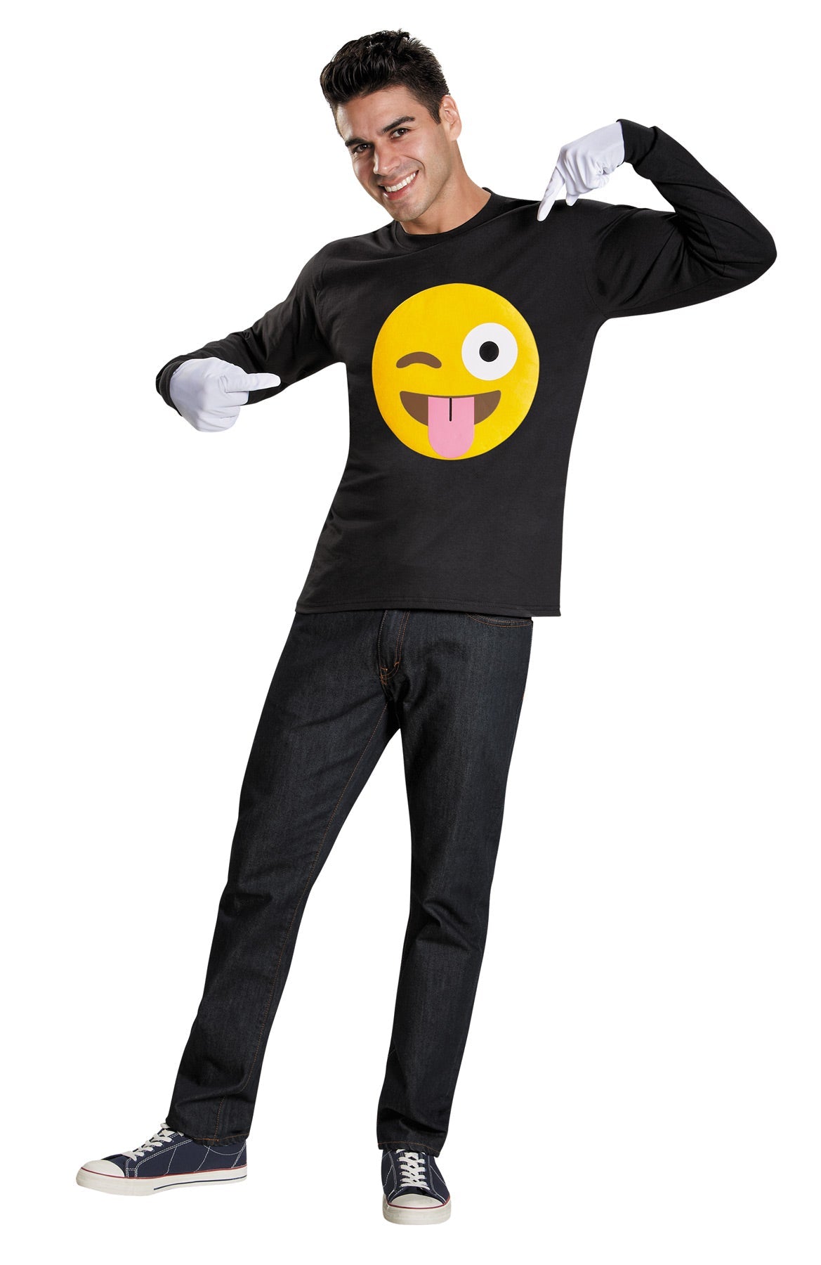 Tongue Emoticon Costume Kit Costume Accessories - Tophatter Daily Deals