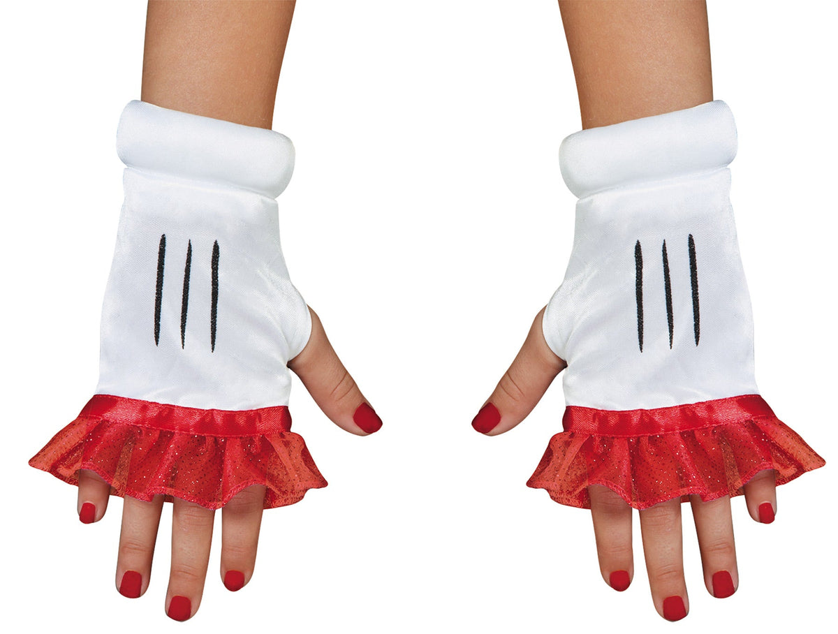 Red Minnie Glovettes Costume Accessories - Tophatter Daily Deals