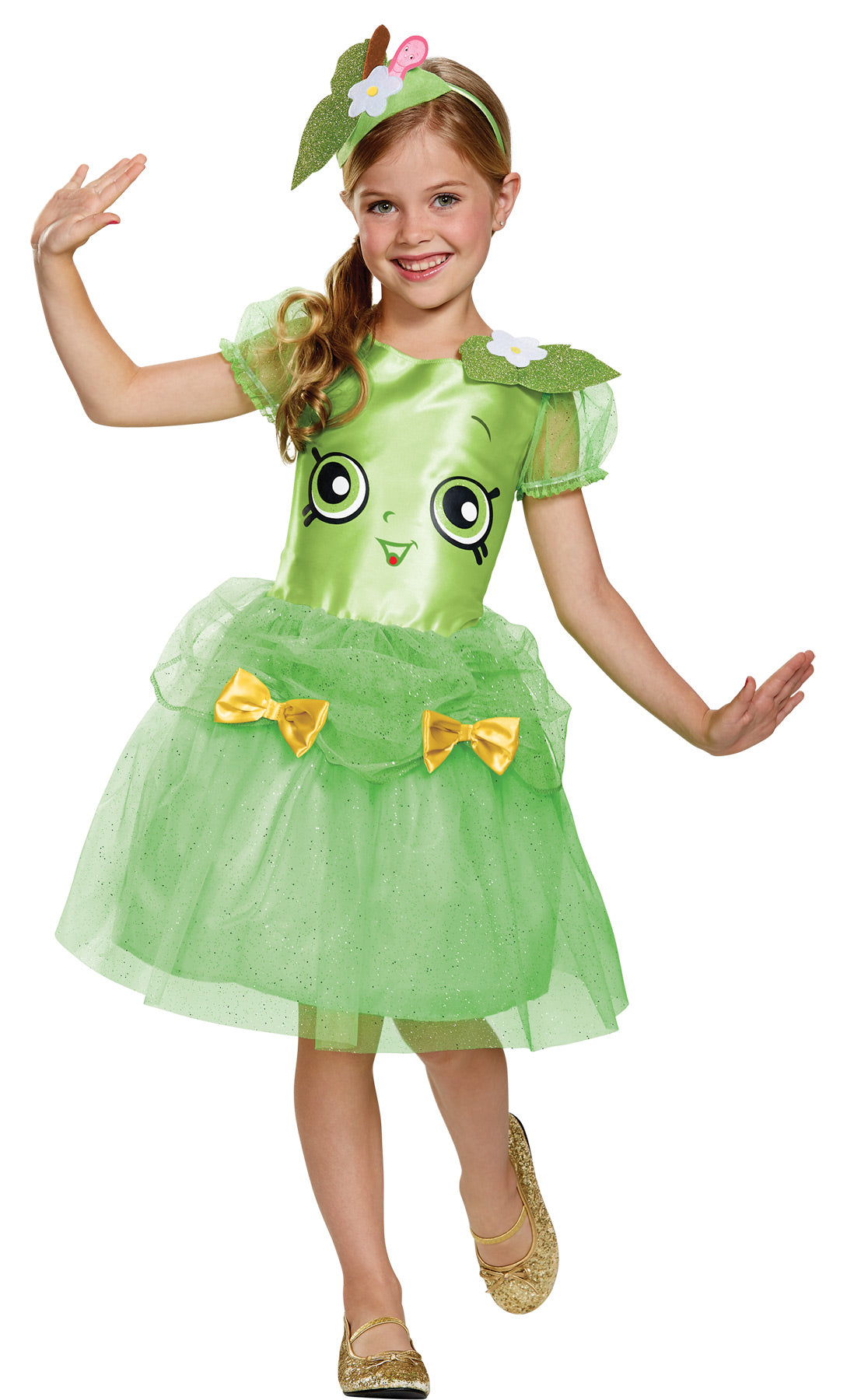 Girl's Apple Blossom Classic Costume - Shopkins Girls Halloween Costumes - Tophatter Daily Deals