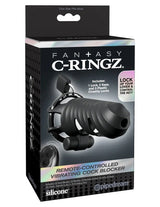 Fantasy C-Ringz (Black) – Remote-Controlled Vibrating Cock Blocker > Cock Ring > Vibrating - Tophatter Daily Deals