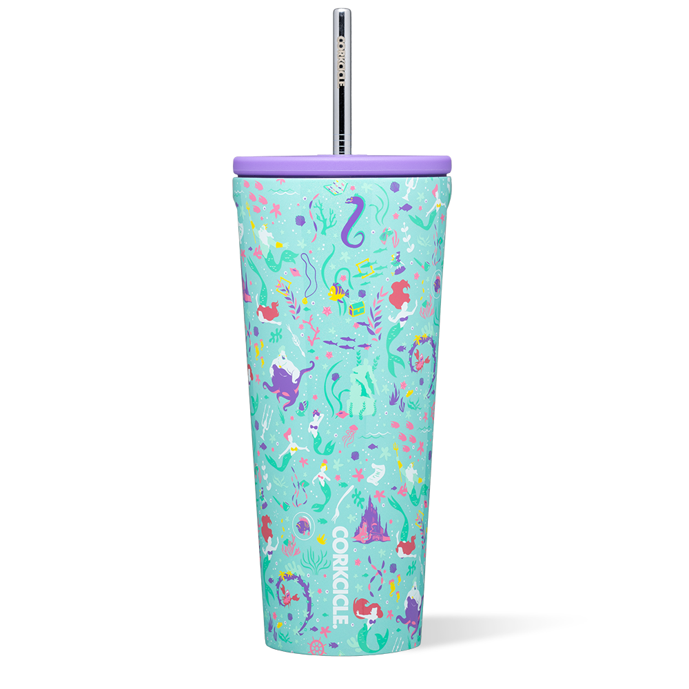 Disney Princess Cold Cup by CORKCICLE. 24oz Ariel Cold Cup - Tophatter Daily Deals