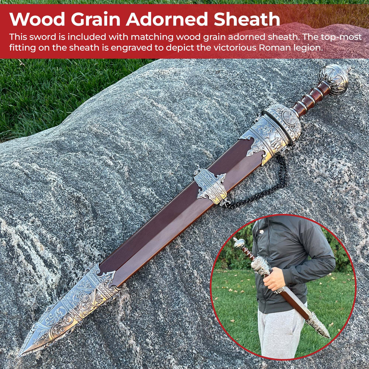 Divine Roman Empire Historical Short Sword historical period - Tophatter Daily Deals
