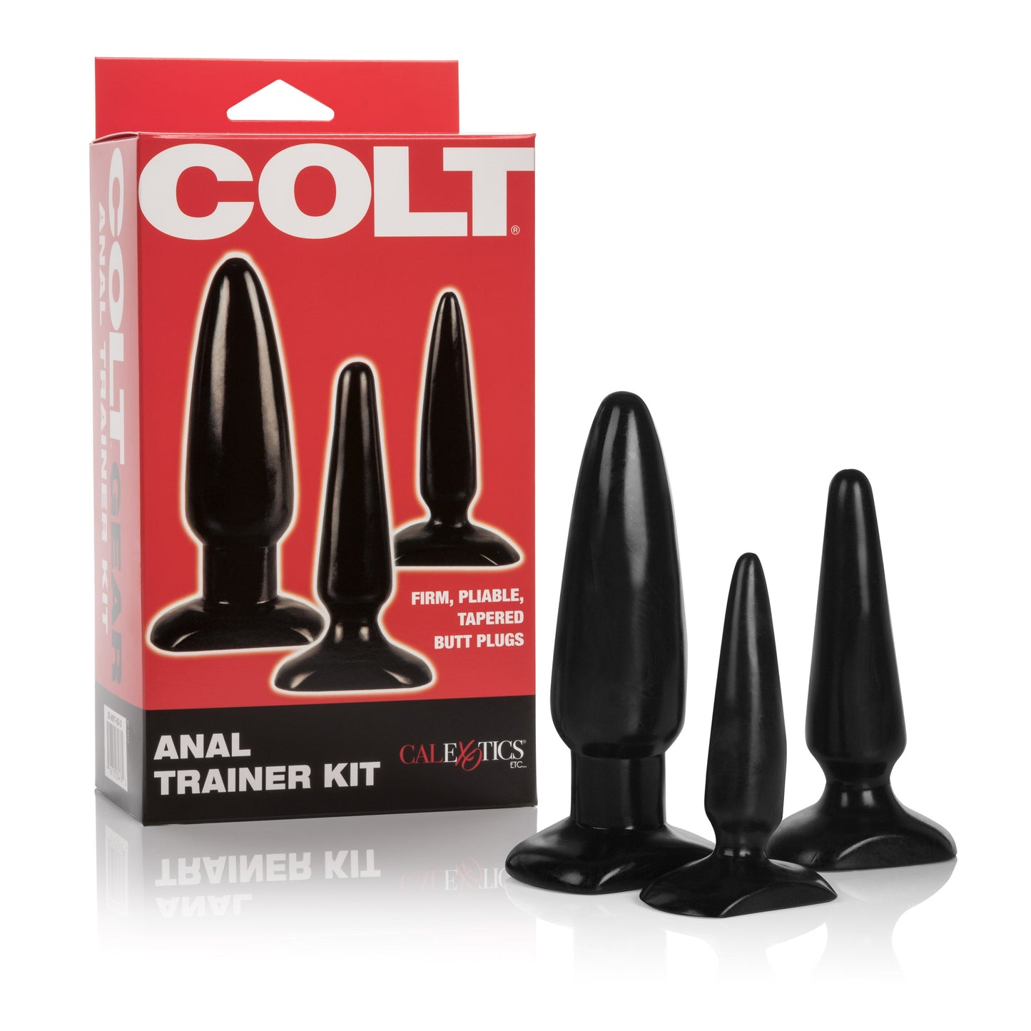 Colt Anal Trainer Kit – Three Graduated Size Butt Plugs > Anal Range > Butt Plug Kits - Tophatter Daily Deals