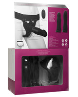 Be Naughty Vibrating 4 Piece Strap On Set Strap Ons - Tophatter Daily Deals