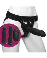 Be Naughty Vibrating 4 Piece Strap On Set Strap Ons - Tophatter Daily Deals
