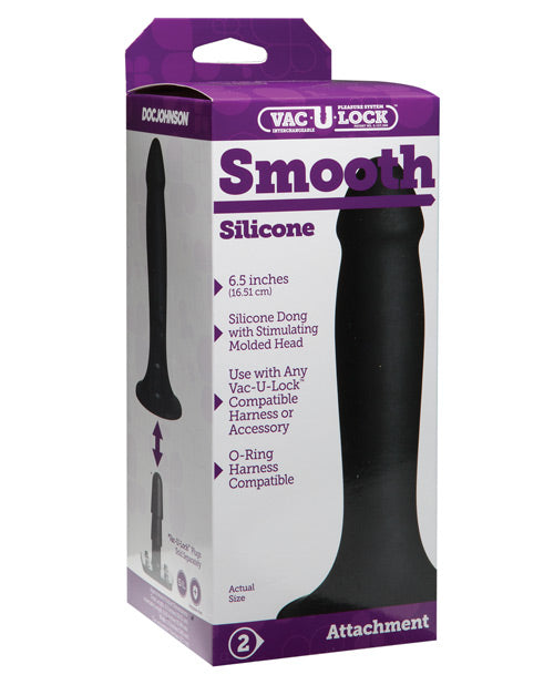 Vac-U-Lock Smooth Silicone Dong Dildoes & Dongs - Tophatter Daily Deals