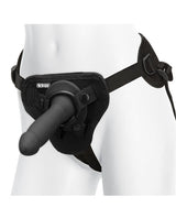 Vac-U-Lock Smooth Silicone Vibrating Pleasure Set Harnesses - Tophatter Daily Deals