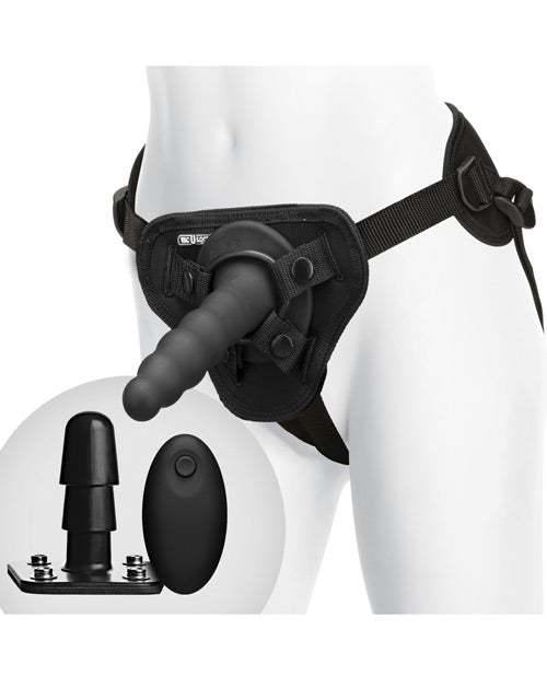 Vac-U-Lock Ripple Vibrating Pleasure Set Harnesses - Tophatter Daily Deals