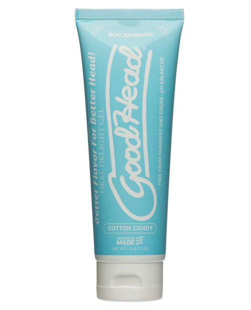 GoodHead Oral Delight Gel Cotton Candy Body Toppings - Tophatter Daily Deals