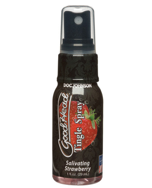 Good Head Tingle Spray Salivating Strawberry Stimulants - Tophatter Daily Deals