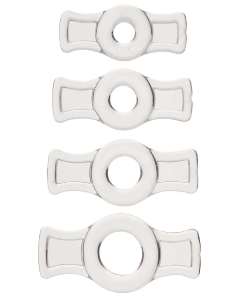 Titanmen Tools Cock Ring Set Clear C-Rings - Tophatter Daily Deals
