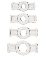 Titanmen Tools Cock Ring Set Clear C-Rings - Tophatter Daily Deals